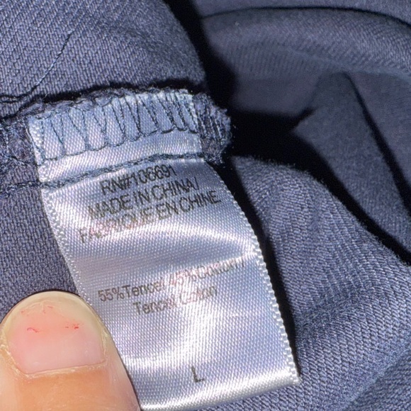 Young Fabulous & Broke Cargo Pants – Size L – 29” Inseam – Navy – Straight Leg - Picture 5 of 6